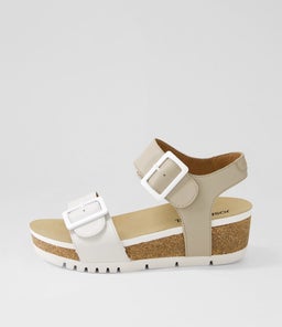 QUINN 02 JS OFF WHITE COMBI LEATHER