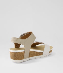 QUINN 02 JS OFF WHITE COMBI LEATHER