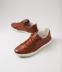 CLAIRE 03 JS CAMEL LEATHER