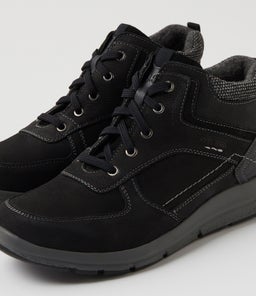 GIUSEPPE 10 JS SCHWARZ NUBUCK