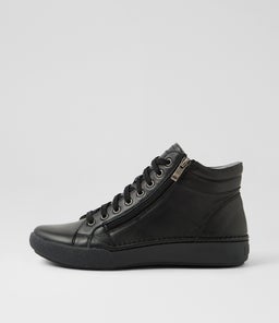 CLAIRE 11 JS BLACK BLACK LEATHER