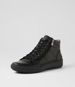 CLAIRE 11 JS BLACK BLACK LEATHER