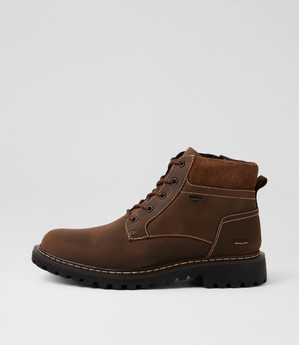 Chance 66 Brasil Leather Lace Up Boots
