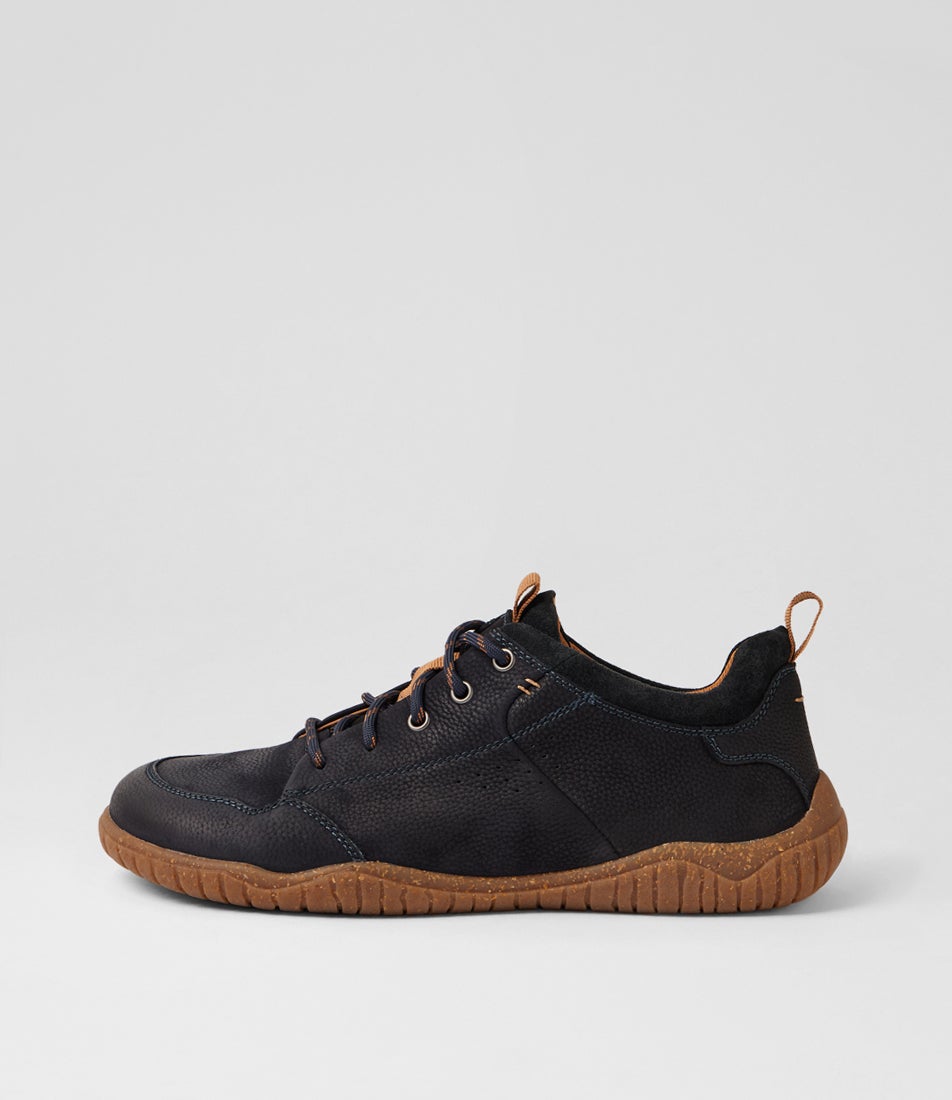 Wallace 02 Ocean Leather Lace Up Sneakers