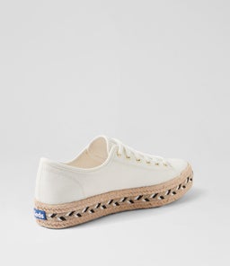 TRIPLE KICK CANVAS WHITE NATURAL CANVAS