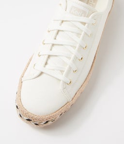 TRIPLE KICK CANVAS WHITE NATURAL CANVAS