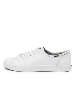 KICKSTART WHITE LEATHER