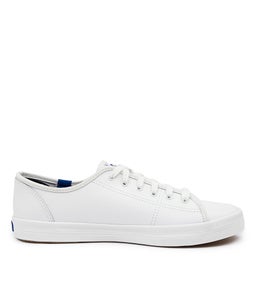 KICKSTART WHITE LEATHER