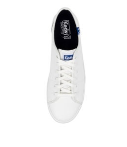 KICKSTART WHITE LEATHER