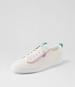 KICKBACK KE WHITE MULTI LEATHER