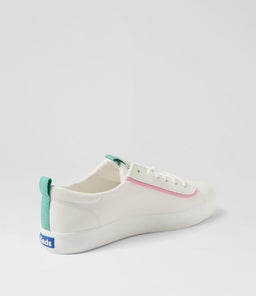 KICKBACK KE WHITE MULTI LEATHER