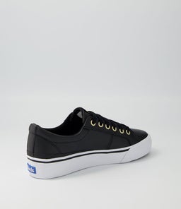 JUMP KICK DUO LEATHER KE BLACK LEATHER