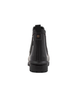 ROWAN RAIN BOOT KE BLACK RUBBER