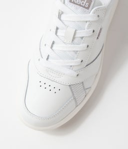 THE COURT LEATHER KE WHITE WHITE LEATHER
