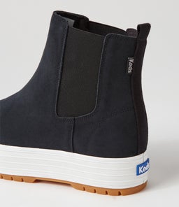 CHELSEA LUG KE BLACK SUEDE