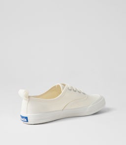 CHAMP TOE CAP KE WHITE CANVAS