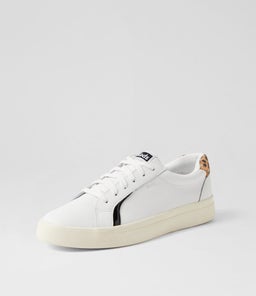 PURSUIT KE WHITE LEOPARD LEATHER