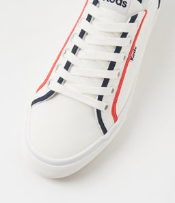 JUMP KICK CANV KE WHITE RED CANVAS