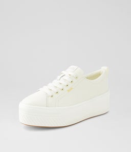SKYLER KE CHAMPAGNE EGRET LEATHER