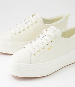 SKYLER KE CHAMPAGNE EGRET LEATHER