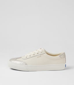 JUMP KICK T TOE KE EGRET GLITTER LEATHER