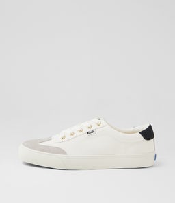 JUMP KICK T TOE KE CREAM BLACK LEATHER