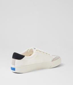 JUMP KICK T TOE KE CREAM BLACK LEATHER