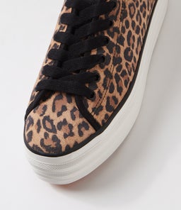TRIPLE UP SUEDE KE LEO TAN BLACK SUEDE