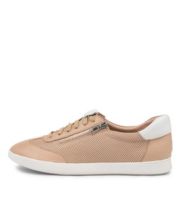 ALOTS KM DK NUDE WHITE WHITE SOLE LEATHER