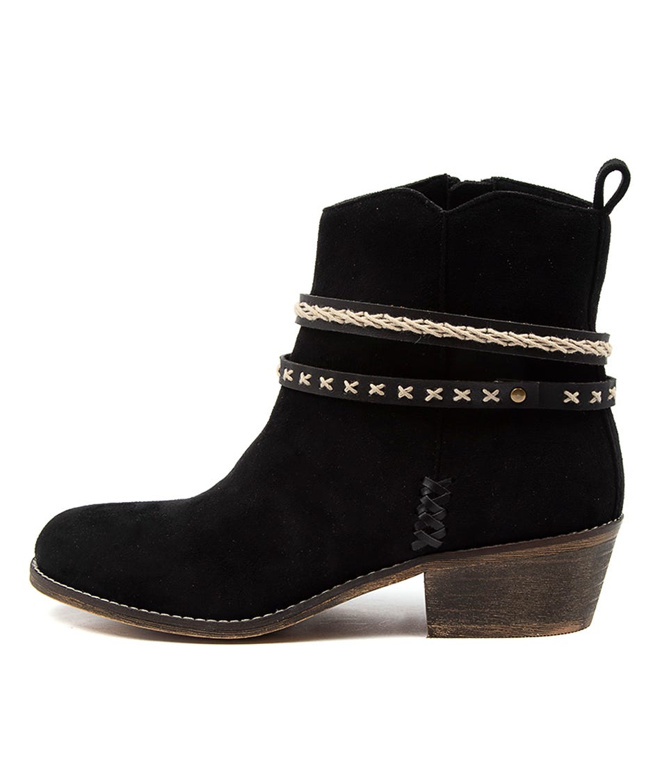 Buy Los Cabos Blink Lc Black Ankle Boots online with free shipping
