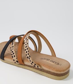 KALUA LQ TAN BLACK SMOOTH
