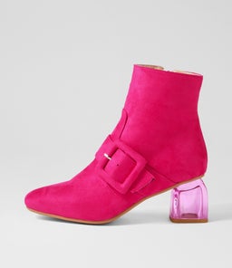 TALULAH LQ HOT PINK MICROSUEDE
