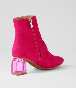 TALULAH LQ HOT PINK MICROSUEDE