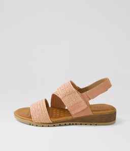 MISS LQ DUSTY PINK RAFFIA