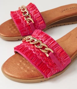 FLIRTY LQ HOT PINK RAFFIA