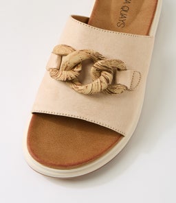 BEACH LQ BEIGE MICROSUEDE