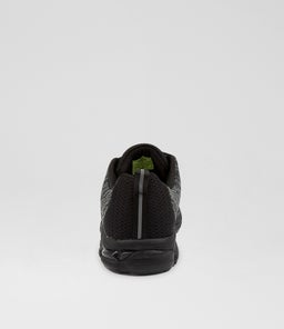 IGNITE JNR LACE LX BLACK BLACK SMOOTH