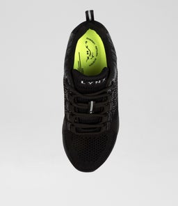 IGNITE JNR LACE LX BLACK BLACK SMOOTH