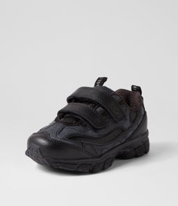 SCOOT JNR E VEL LX BLACK LEATHER