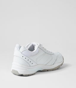 ERUPT JNR E LACE LX WHITE LEATHER