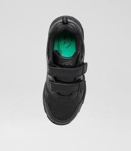 ERUPT JNR E VEL LX BLACK LEATHER
