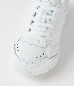 ERUPT JNR SLIM LACE LX WHITE LEATHER