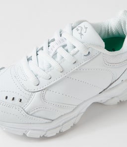 ERUPT JNR SLIM LACE LX WHITE LEATHER