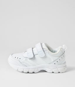 ERUPT JNR SLIM VEL LX WHITE LEATHER