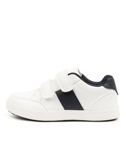 KELPIE PP LX WHITE NAVY SMOOTH