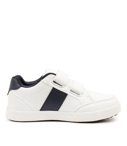 KELPIE PP LX WHITE NAVY SMOOTH