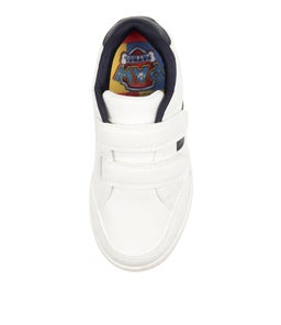 KELPIE PP LX WHITE NAVY SMOOTH