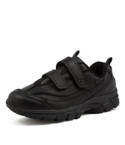 SCOOT JNR ADJ LOL LX BLACK LEATHER