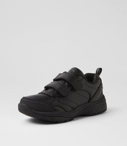 ELITE JNR E ADJ LX BLACK LEATHER