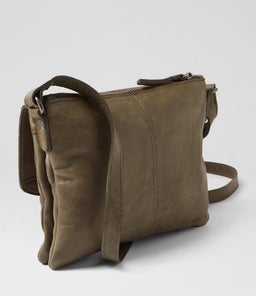 MASQUE MD OLIVE LEATHER